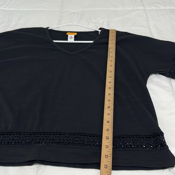 Ruby Rd. Black top size M - Picture 2 of 5
